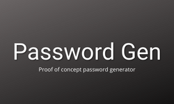 Password Generator